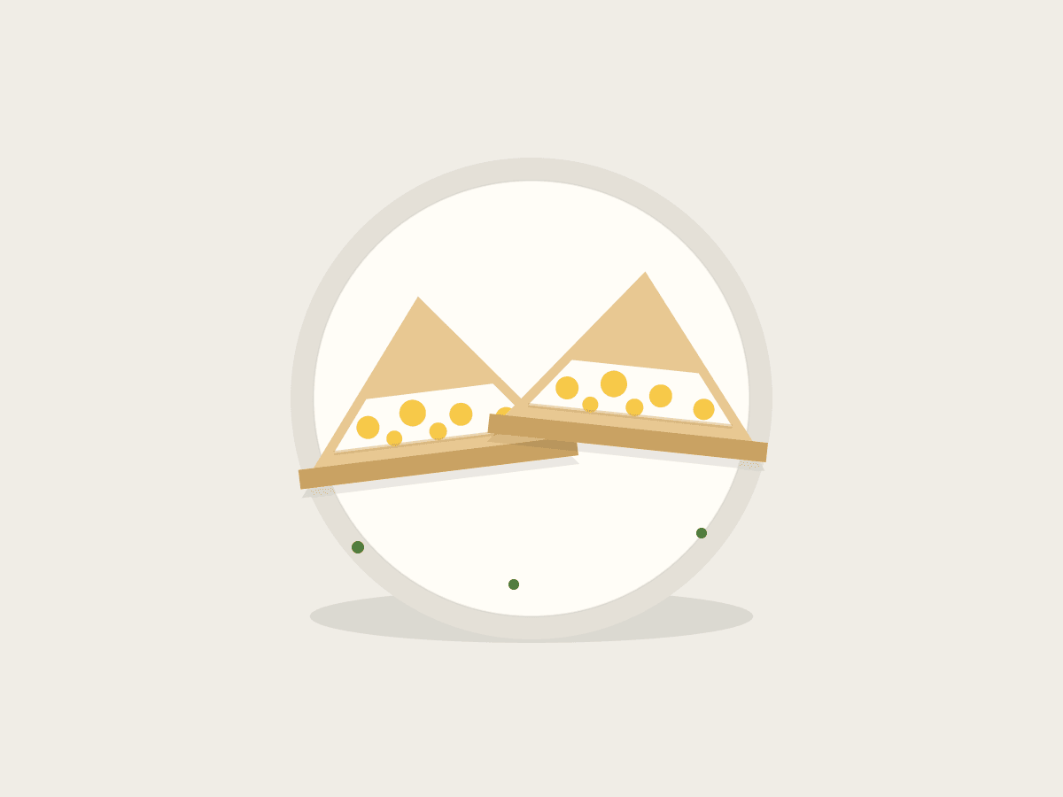 Ilustração de Pasta de Ovo Cremosa Japonesa (Tamago Sando)
